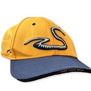 Vipers Baseball Cap Dad Hat Gold & Navy Blue “I Got Your Back” on Bill